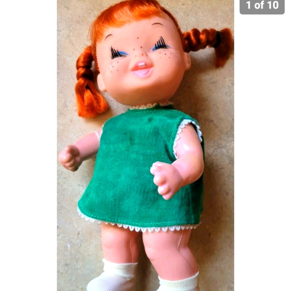 Vintage Holiday Fair Hedaya Doll 1965 Hong Kong